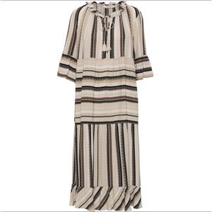 COSTA MANI KJOLE HANNA DRESS – STRIPE VISCOSE XL